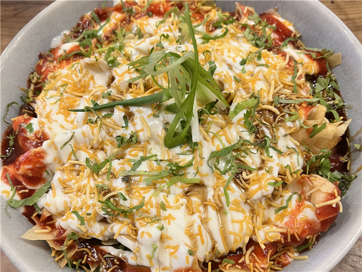 aloo papri chaat